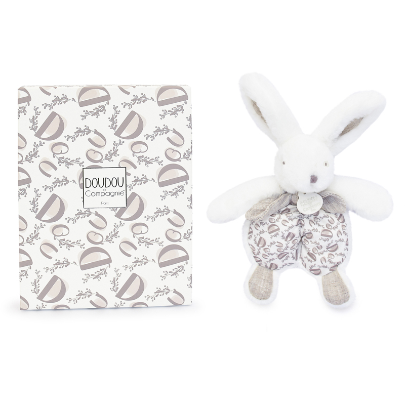 Doudou pm lapin blanc