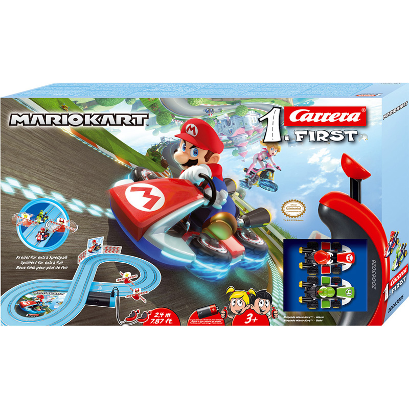Circuit kart radio-commandé Mario vs Yoshi
