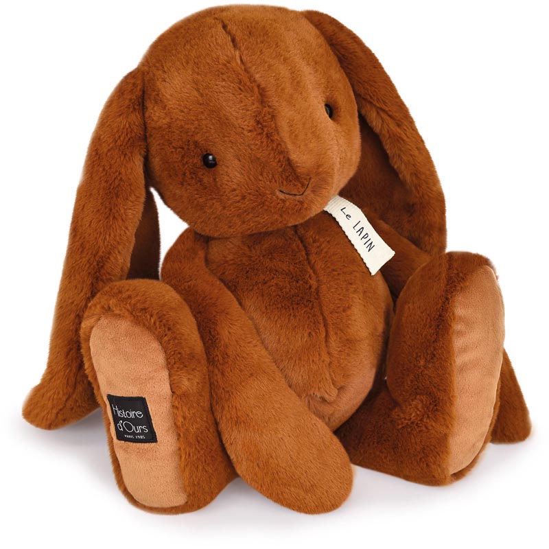 Peluche 50 cm lapin capuccino