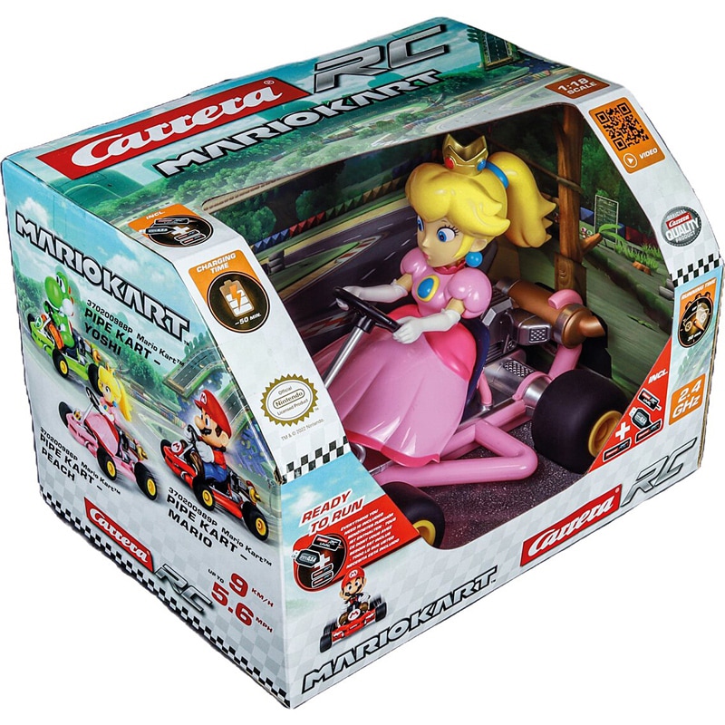 Véhicule radio-commandé peach Mario kart