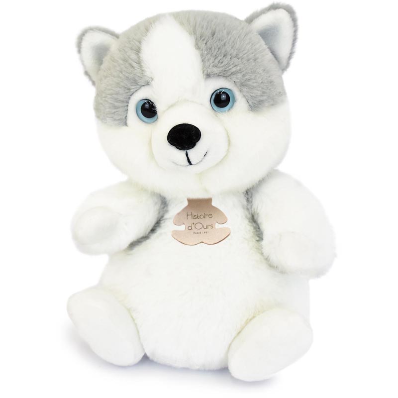 Peluche 20 cm deluxe stretch husky