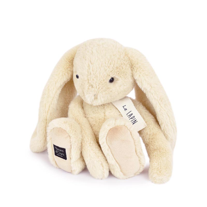 Peluche 32 cm lapin vanille