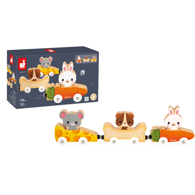 Animaux ferme magnetiques