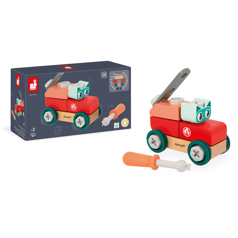 Voiture chat bricokids