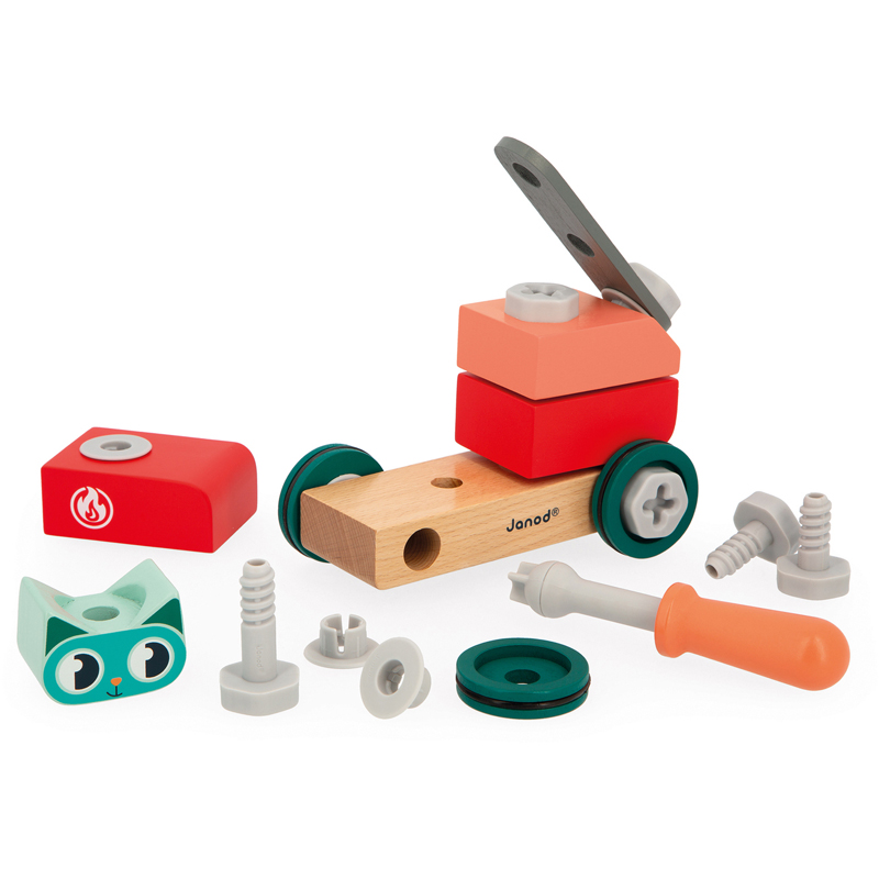 Voiture chat bricokids