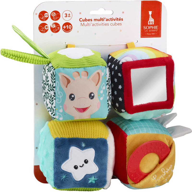 4 cubes activités Sophie