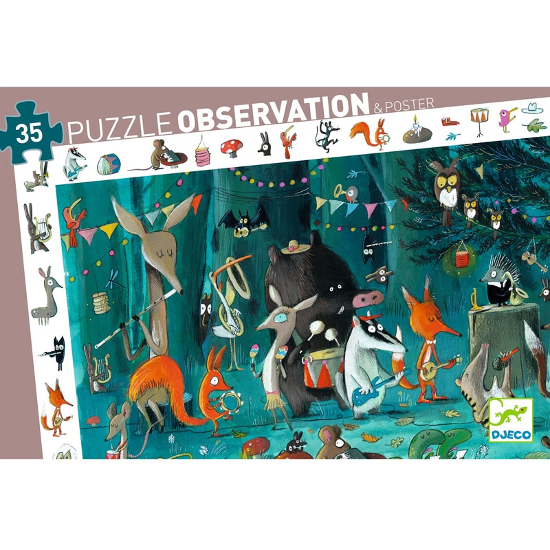 Puzzle 35 pièces orchestre