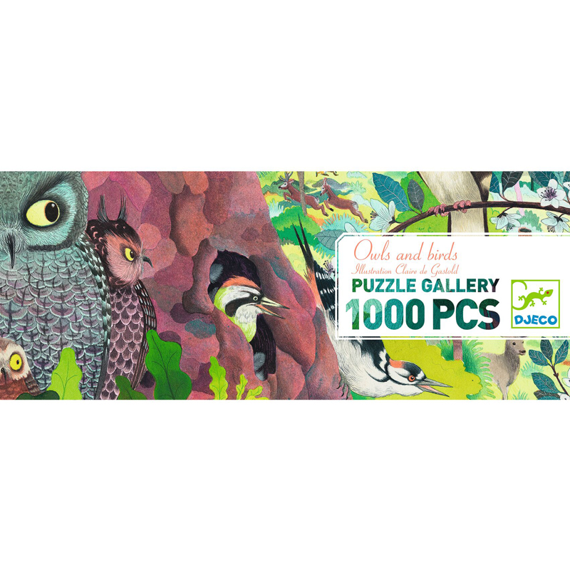 Puzzle 1000 pièces oiseaux