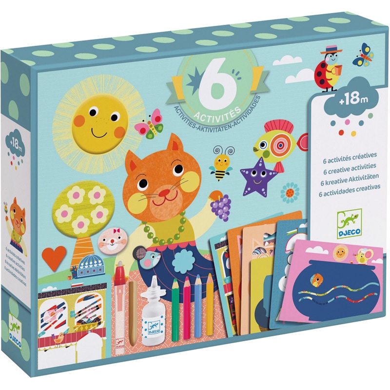 Coffret chat et ses amis