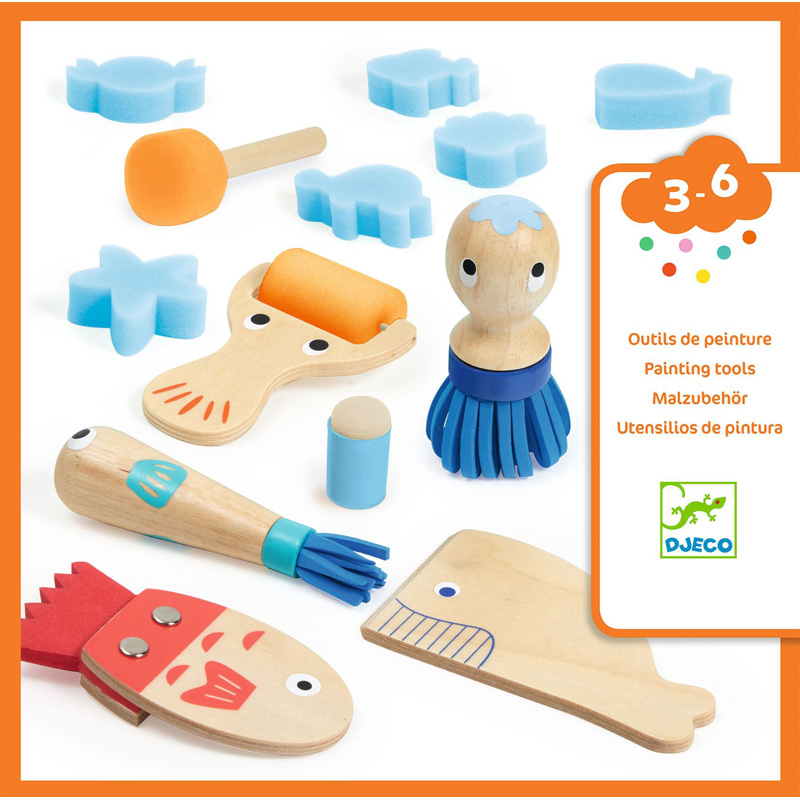 Curieux outils peinture
