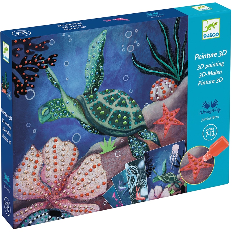 Peinture 3d abysses