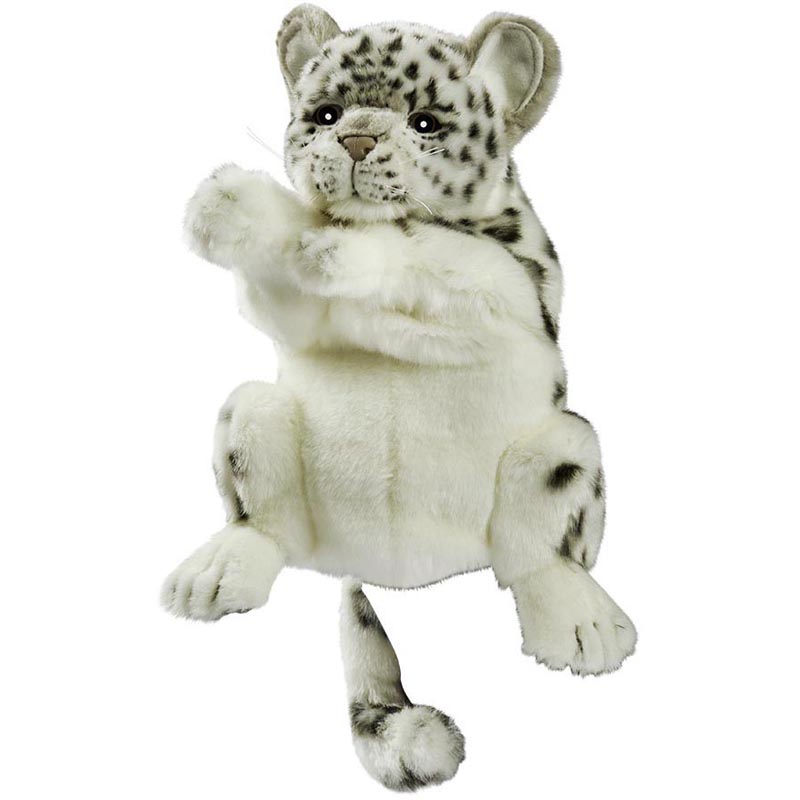 Marionnette 32 cm leopard