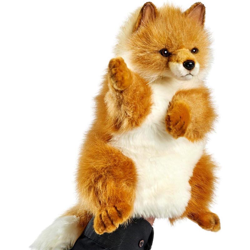 Renard marionnette 30 cm