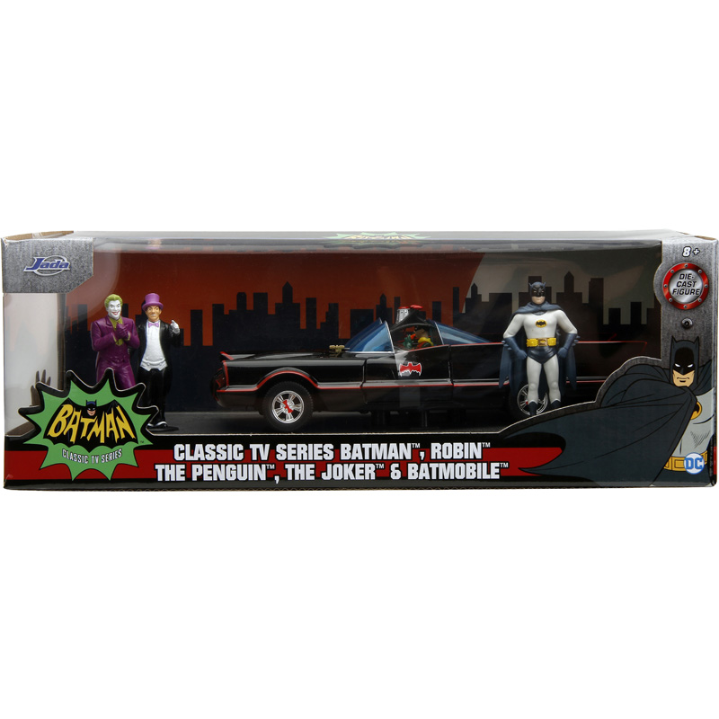 Batmobile 1/24 deluxe + figurine