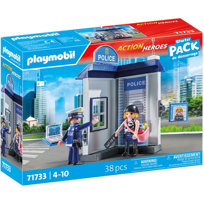 Playmobil Action Heroes 71733 - Salle interrogatoire de police