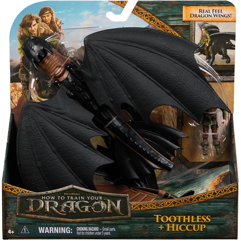 Pack 2 figurine 10 cm krokmou dragon