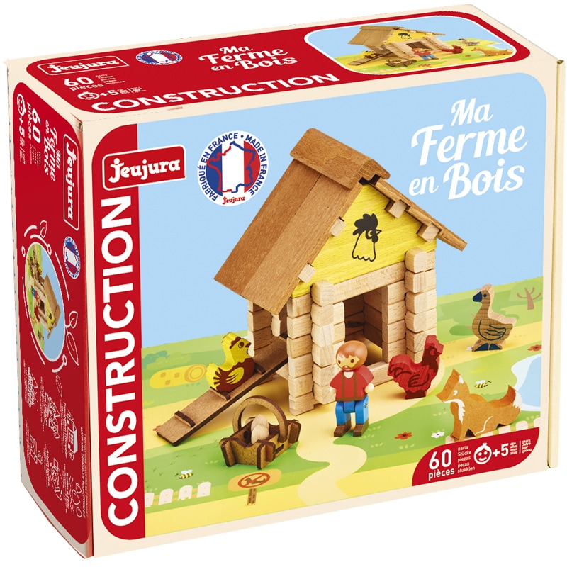 Ferme 60 pièces bois