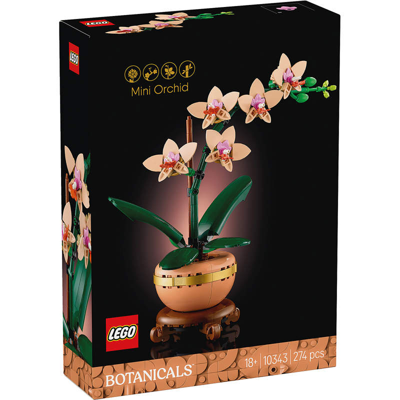 Lego 10343 - Orchidee miniature botanic - Lego Botanique
