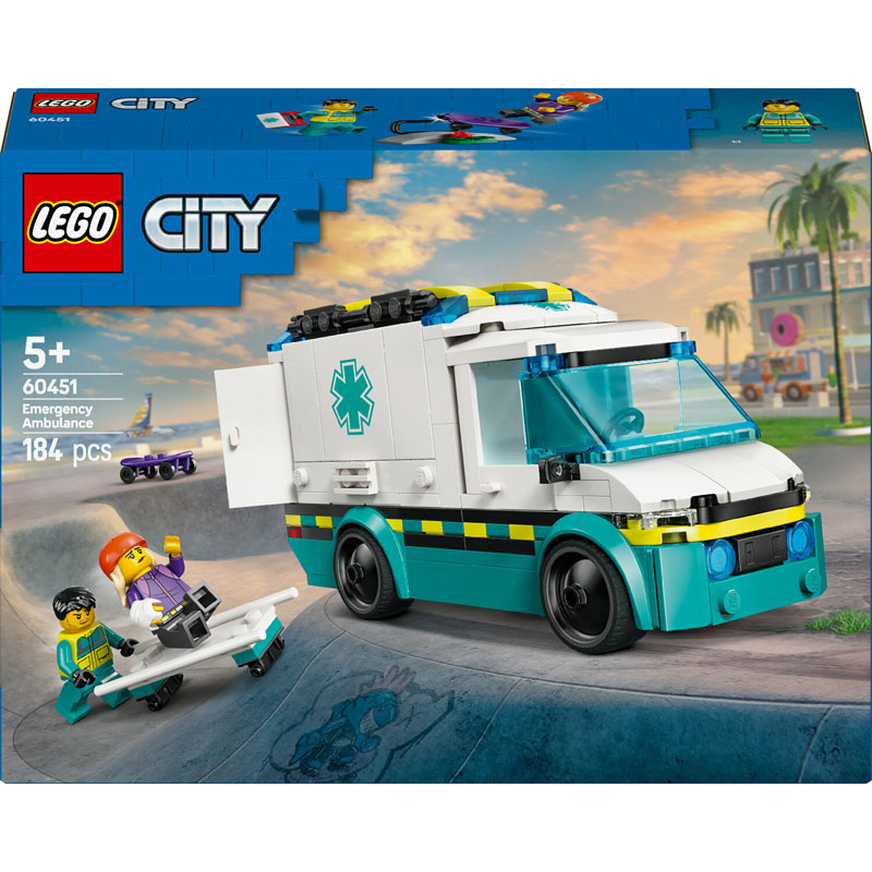 Lego 60451 - L ambulance de secours - Lego City