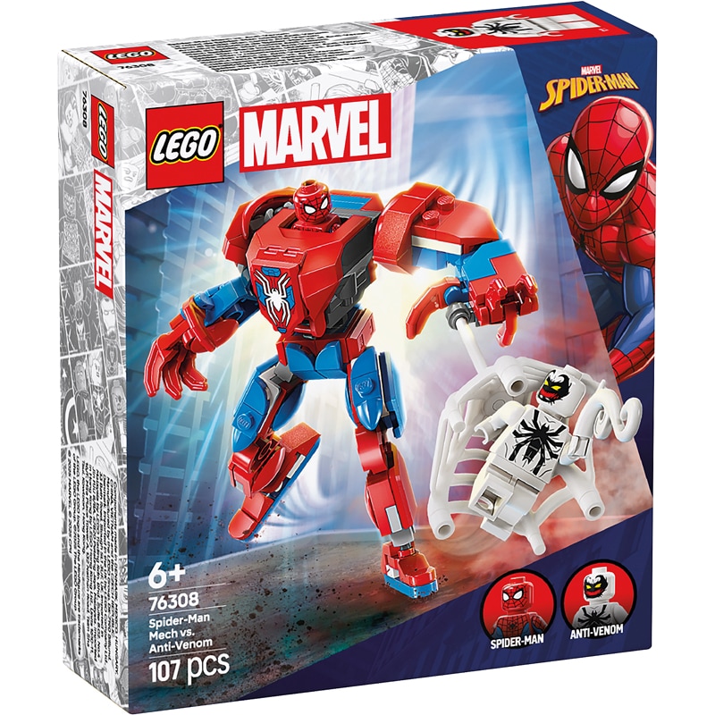 Lego 76308 - Robot vs anti venom spider - Lego Dis Spiderman