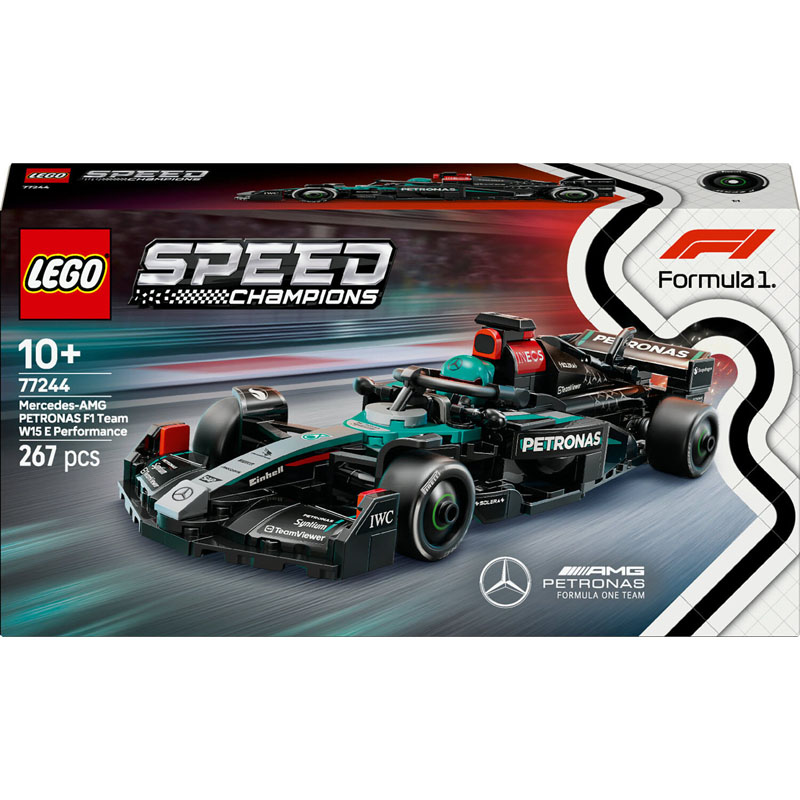 Lego 77244 - Véhicule f1 merced amg f one - Lego Speed Champions
