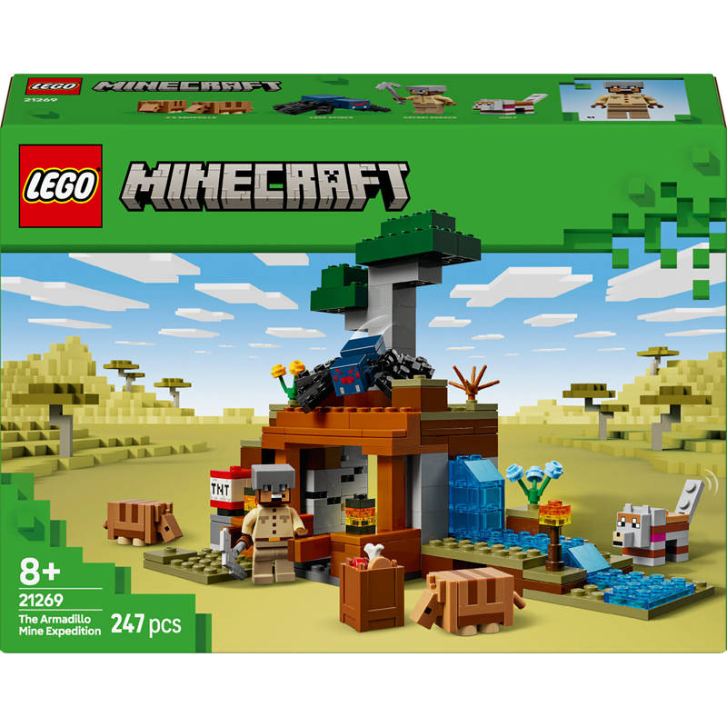 Lego 21269 - Expedit mine tatou - Lego Minecraft