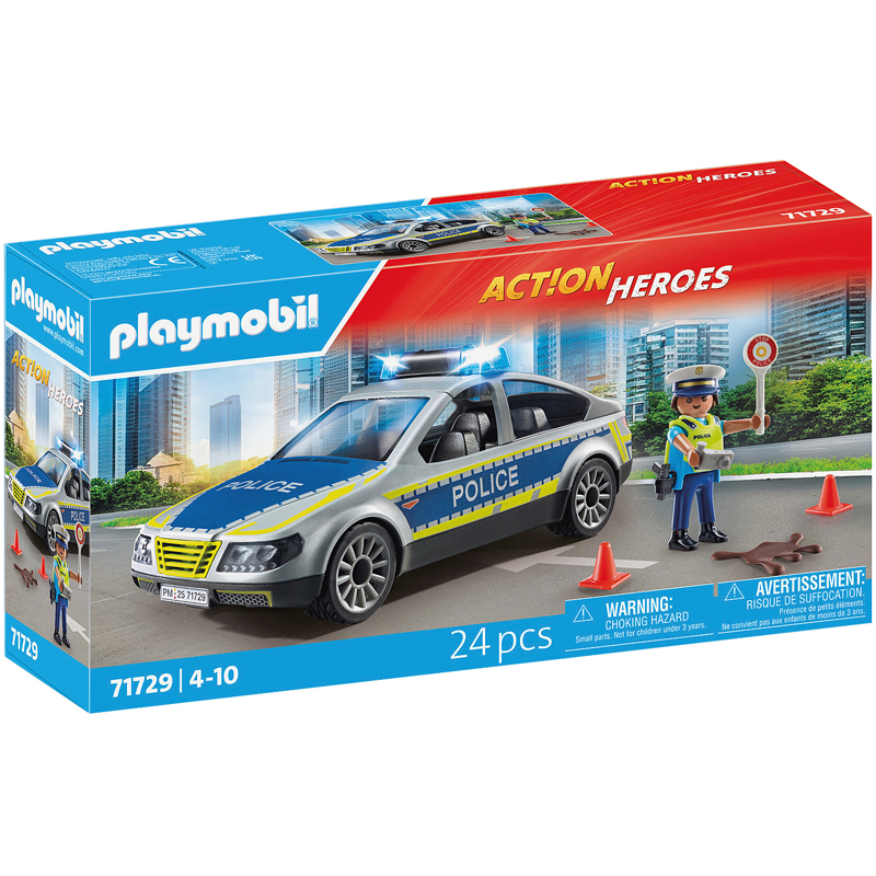 Playmobil Action Heroes 71729 - Voiture police sonore lumineux