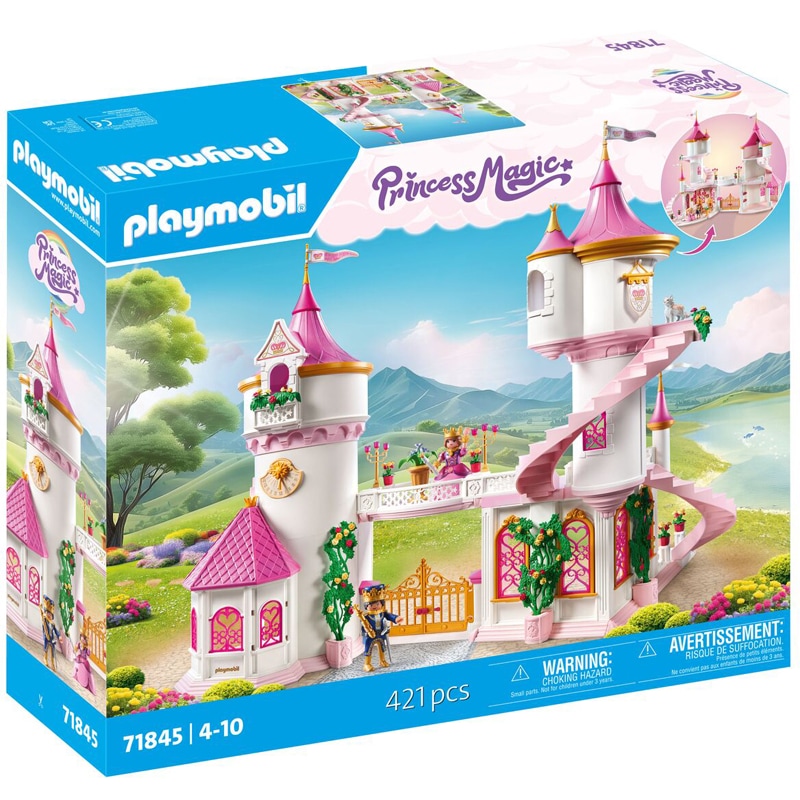 Playmobil Princess Magic 71845 - Palais +couple royal et trones