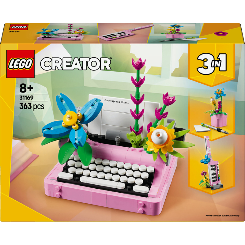 Lego 31169 - Machine ecrire +fleurs - Lego Creator