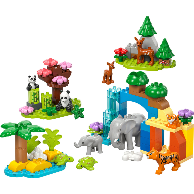 Lego 10446 - Famille animx sauvg 3en1 - Lego Duplo