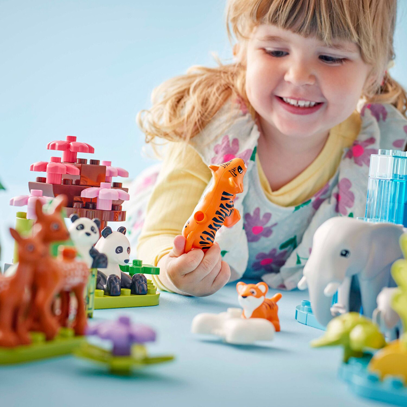 Lego 10446 - Famille animx sauvg 3en1 - Lego Duplo