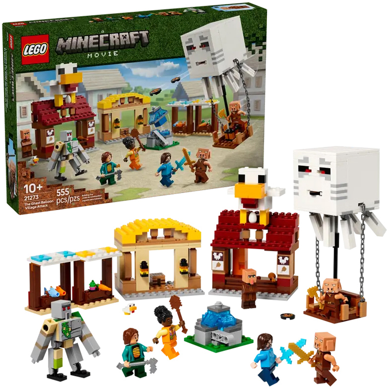 Lego 21273 - Ghasts attaq village - Lego Minecraft