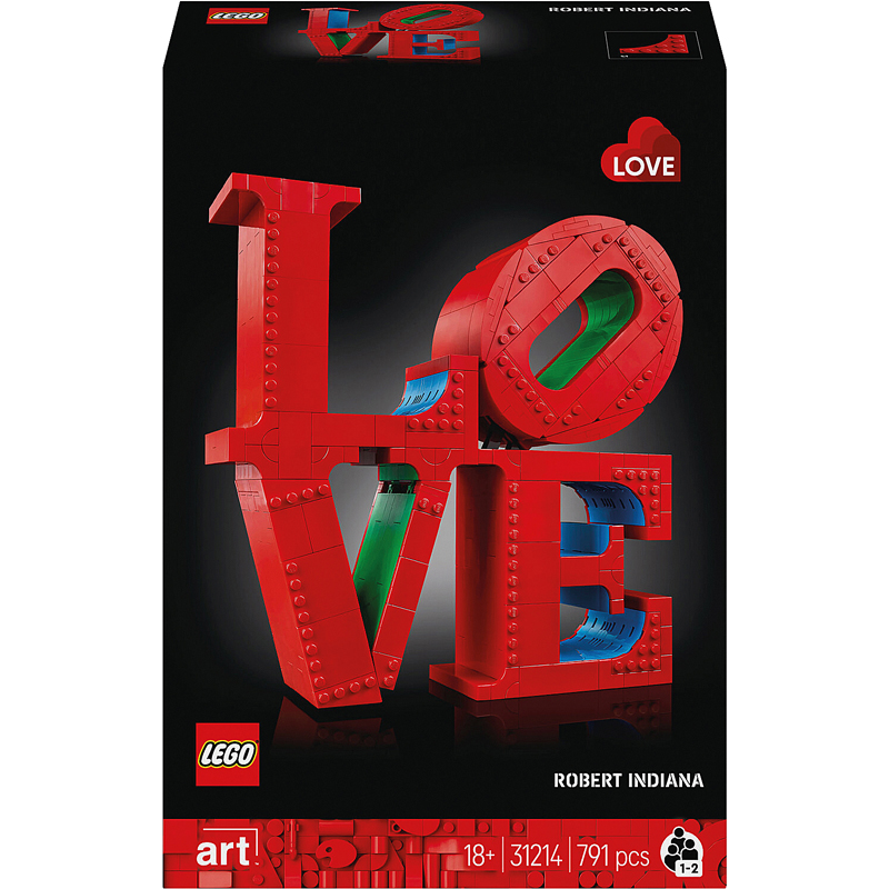 Lego 31214 - Love r.indiana - Lego Art