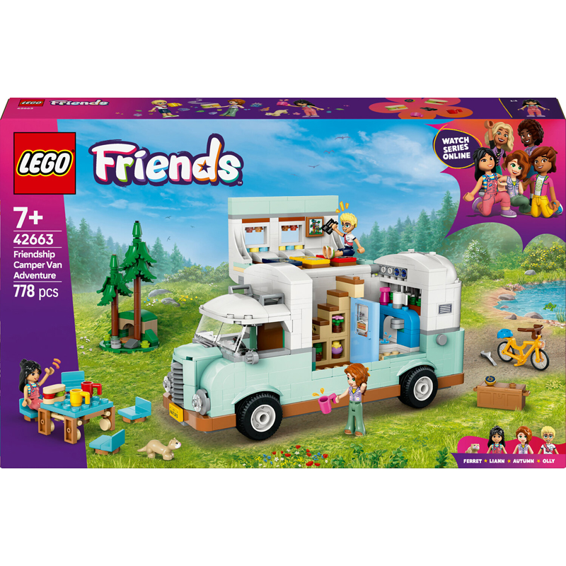 Lego 42663 - Campingcar de l amitie - Lego Friends