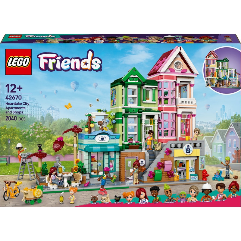 Lego 42670 - Appartements +boutiqs - Lego Friends