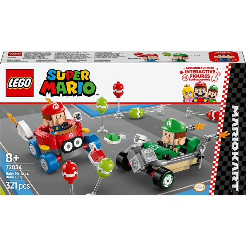 Lego 72034 - Bébé Luigi vs bébé - Lego Mario Bros