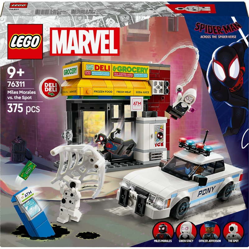 Lego 76311 - M. morales vs la tache spider - Lego Dis Spiderman