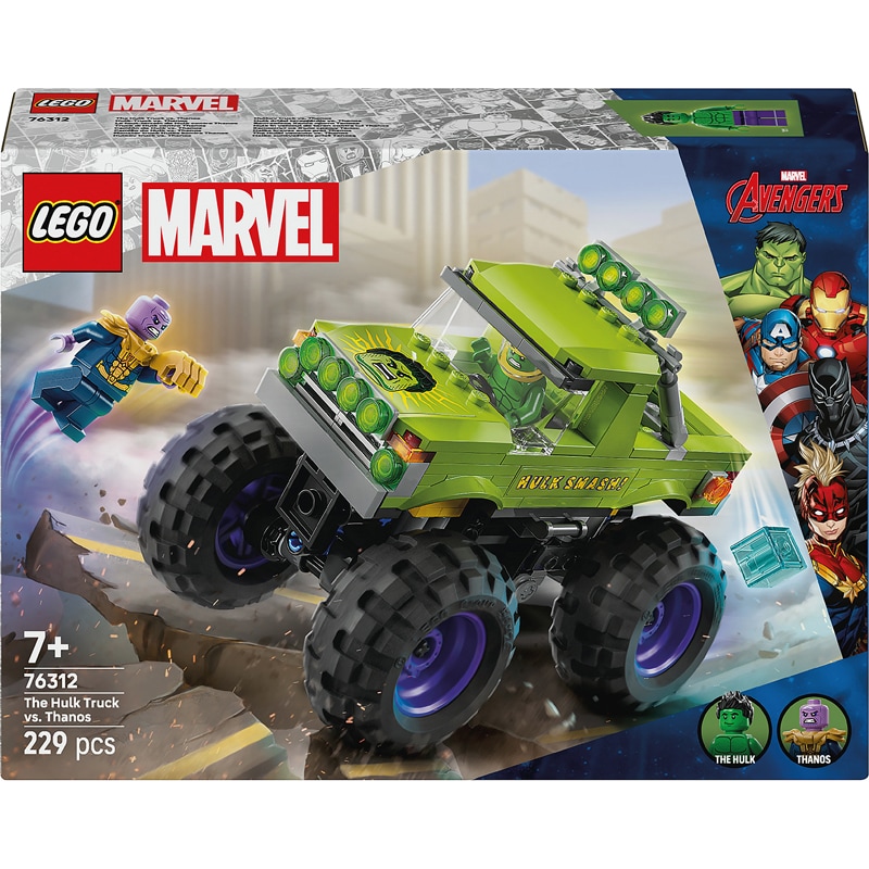 Lego 76312 - 4x4 Hulk vs thanos - Lego Dis Marvel