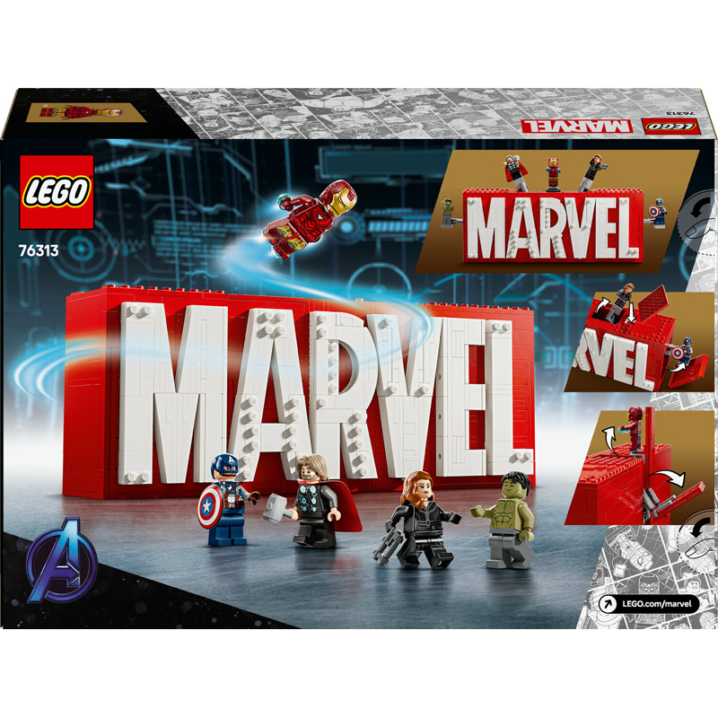 Lego 76313 - Logo superheros - Lego Dis Marvel