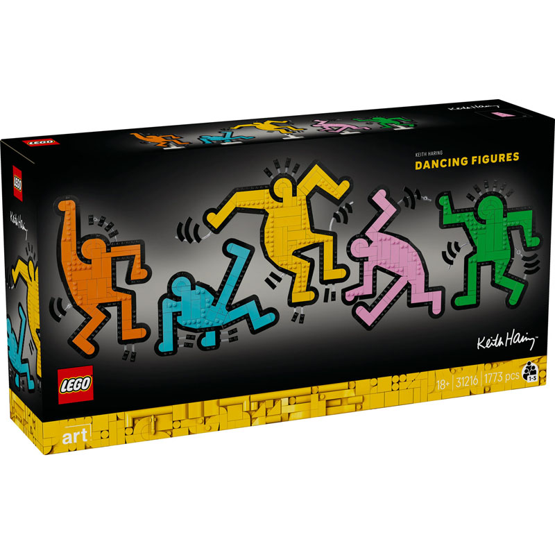 Lego 31216 - Figurines dansantes k.haring - Lego Art