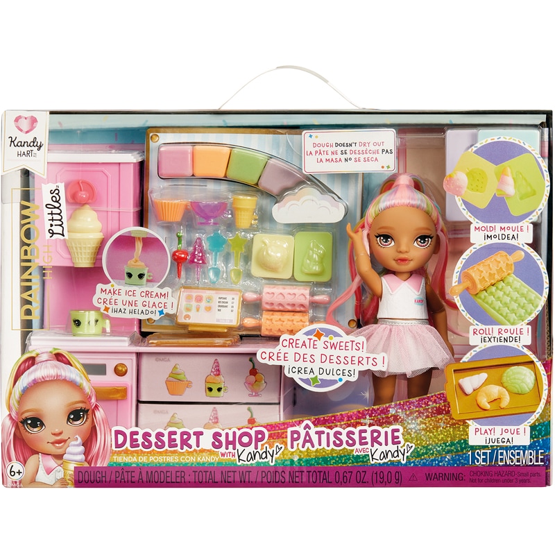 Poupée kandy +pat à mod Rainbow High