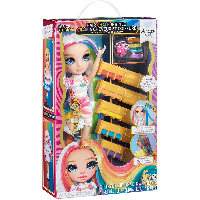 Poupée coiffure amaya Rainbow High