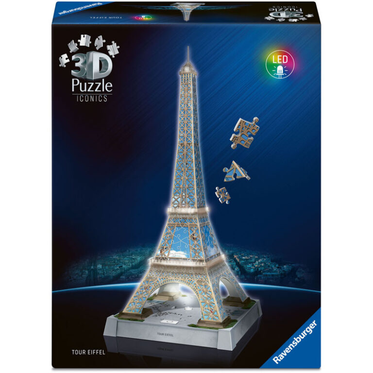 Puzzle 216 pièces 3d tour eiffel