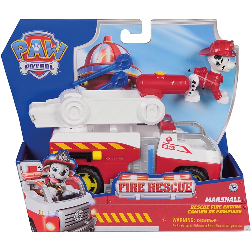 Figurine feu rescue Pat Patrouille assorti*