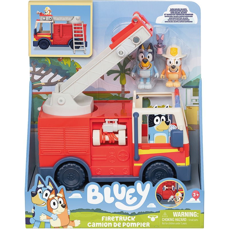 Véhicule pompier Bluey