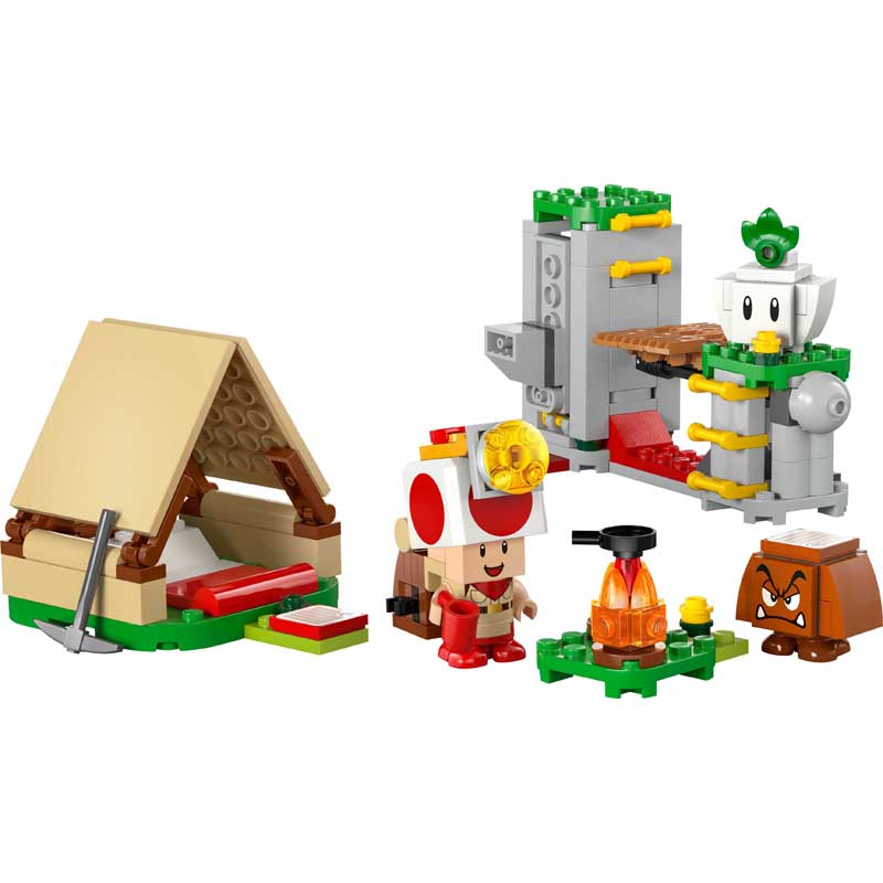 Lego 72040 - Campement capitaine toad - Lego Mario Bros