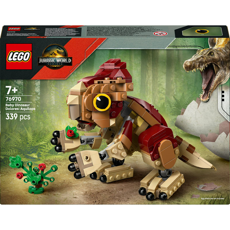 Lego 76970 - Dolores bebeb aquilops jworld - Lego Jurassic World