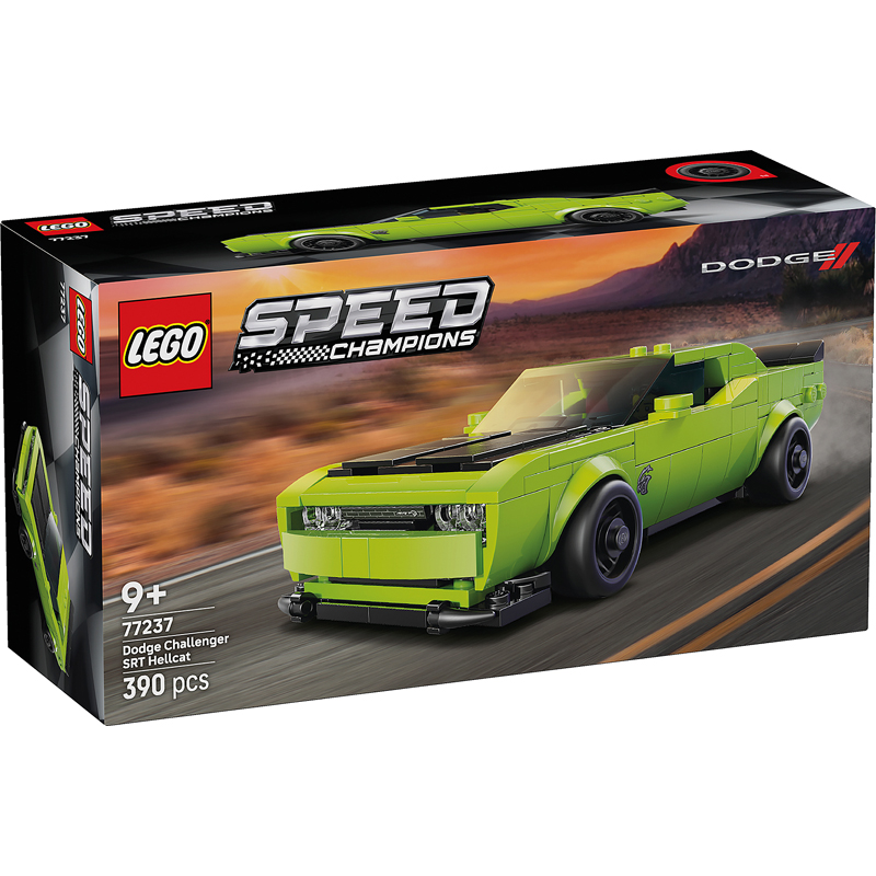 Lego 77237 - Véhicule challenger hellcat dodge - Lego Speed Champions