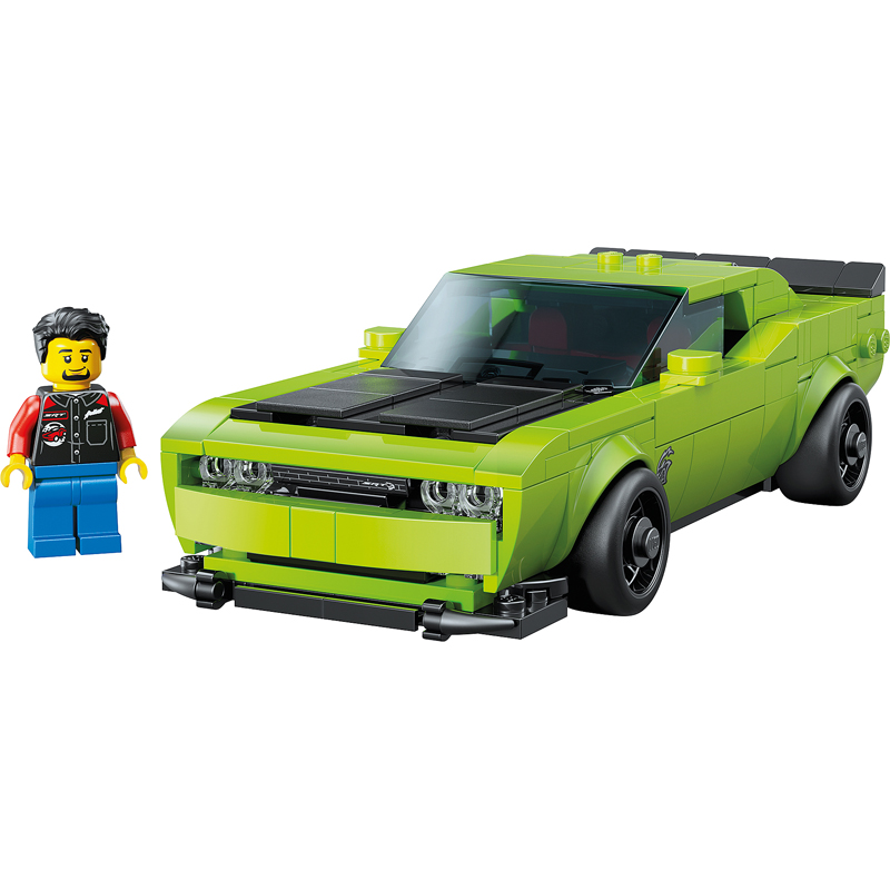 Lego 77237 - Véhicule challenger hellcat dodge - Lego Speed Champions