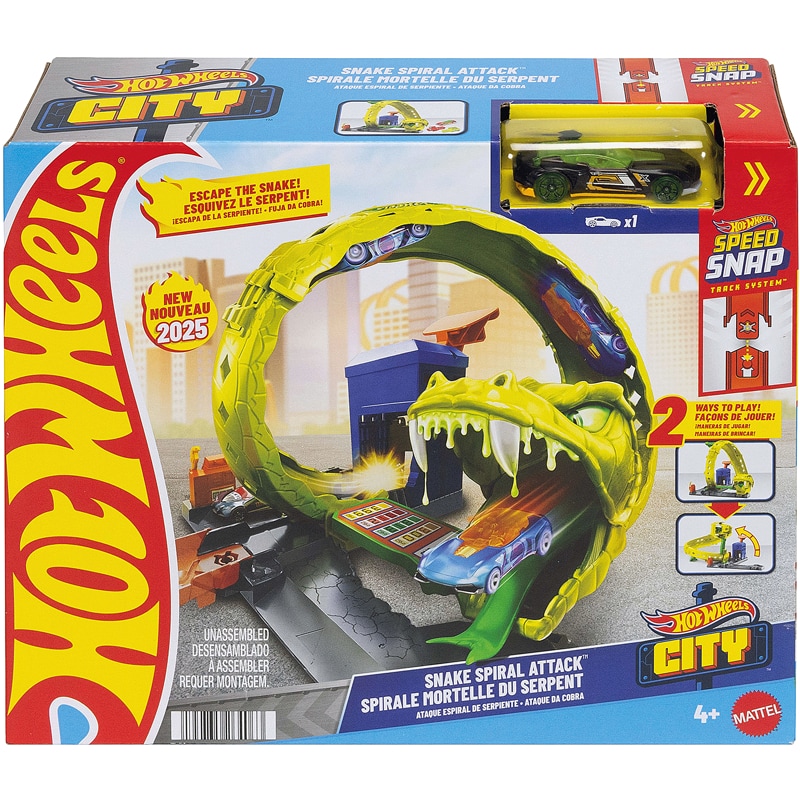 Looping serpent hwheels